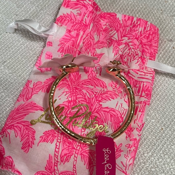 Lilly Pulitzer Pearl Orchid Bracelet New - Picture 4 of 6